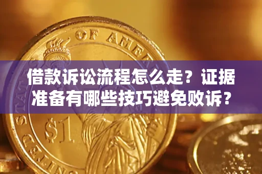 武汉借款诉讼流程怎么走？证据准备有哪些技巧避免败诉？