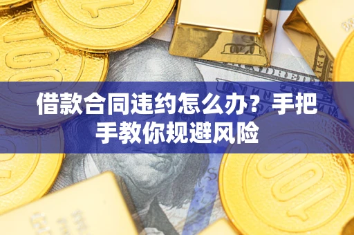 武汉借款合同违约怎么办？手把手教你规避风险
