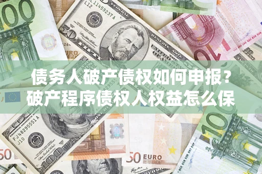 武汉债务人破产债权如何申报？破产程序债权人权益怎么保障？