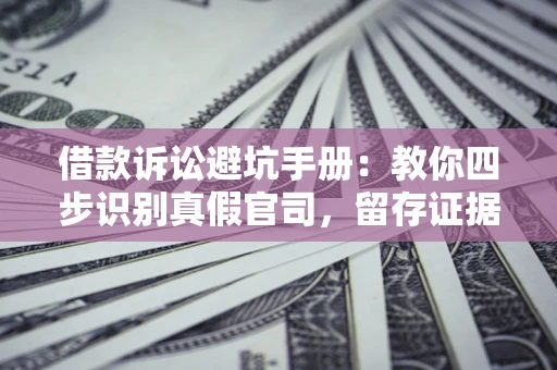 武汉借款诉讼避坑手册：教你四步识别真假官司，留存证据不踩雷