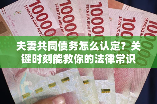 武汉夫妻共同债务怎么认定？关键时刻能救你的法律常识