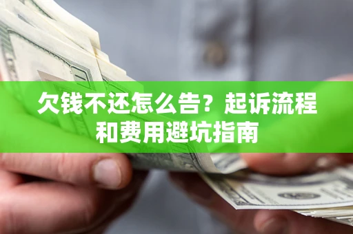 武汉欠钱不还怎么告?起诉流程和费用避坑指南 武汉欠钱不还怎么告?起诉流程和费用避坑指南