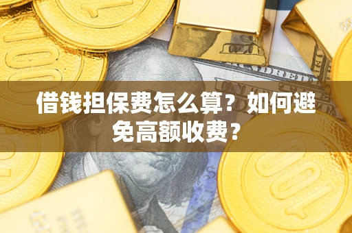 武汉借钱担保费怎么算？如何避免高额收费？