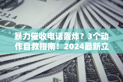 武汉暴力催收电话轰炸？3个动作自救指南！2024最新立案标准全解析