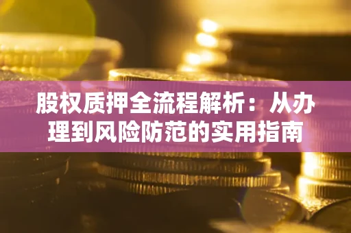 武汉股权质押全流程解析：从办理到风险防范的实用指南